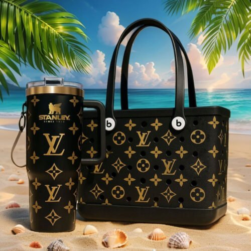 Louis Vuitton 40oz Stanley Tumbler x Bogg Bag Hot Trend 2026 - LVB01.1