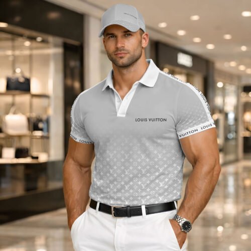 Signature Louis Vuitton Men Polo and Baseball Cap  - LVP46