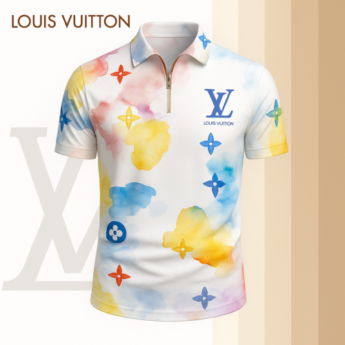 High Quality Louis Vuitton Men's Zip Polo - ZPL34