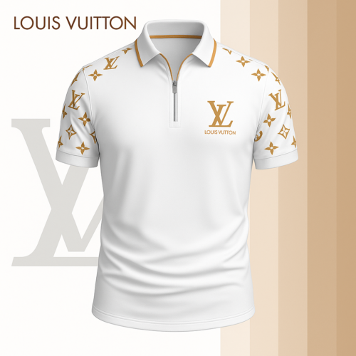 High Quality Louis Vuitton Men's Zip Polo - ZPL20