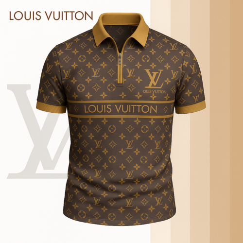 High Quality Louis Vuitton Men's Zip Polo - ZPL27