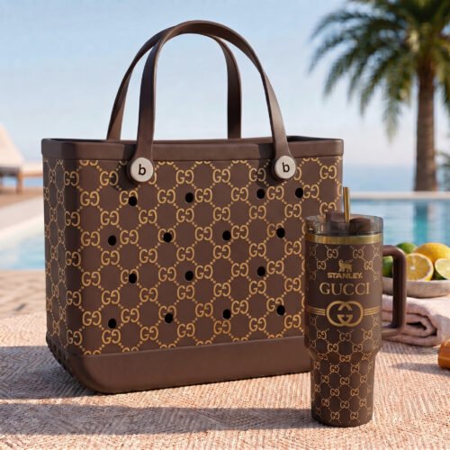 [Brown] Gucci Inspired Bogg Bag Collection - GTB03