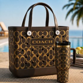 [Brown] COACH® Inspired Bogg Bag Collection - CTB02
