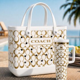 [White] COACH® Inspired Bogg Bag Collection - CTB01