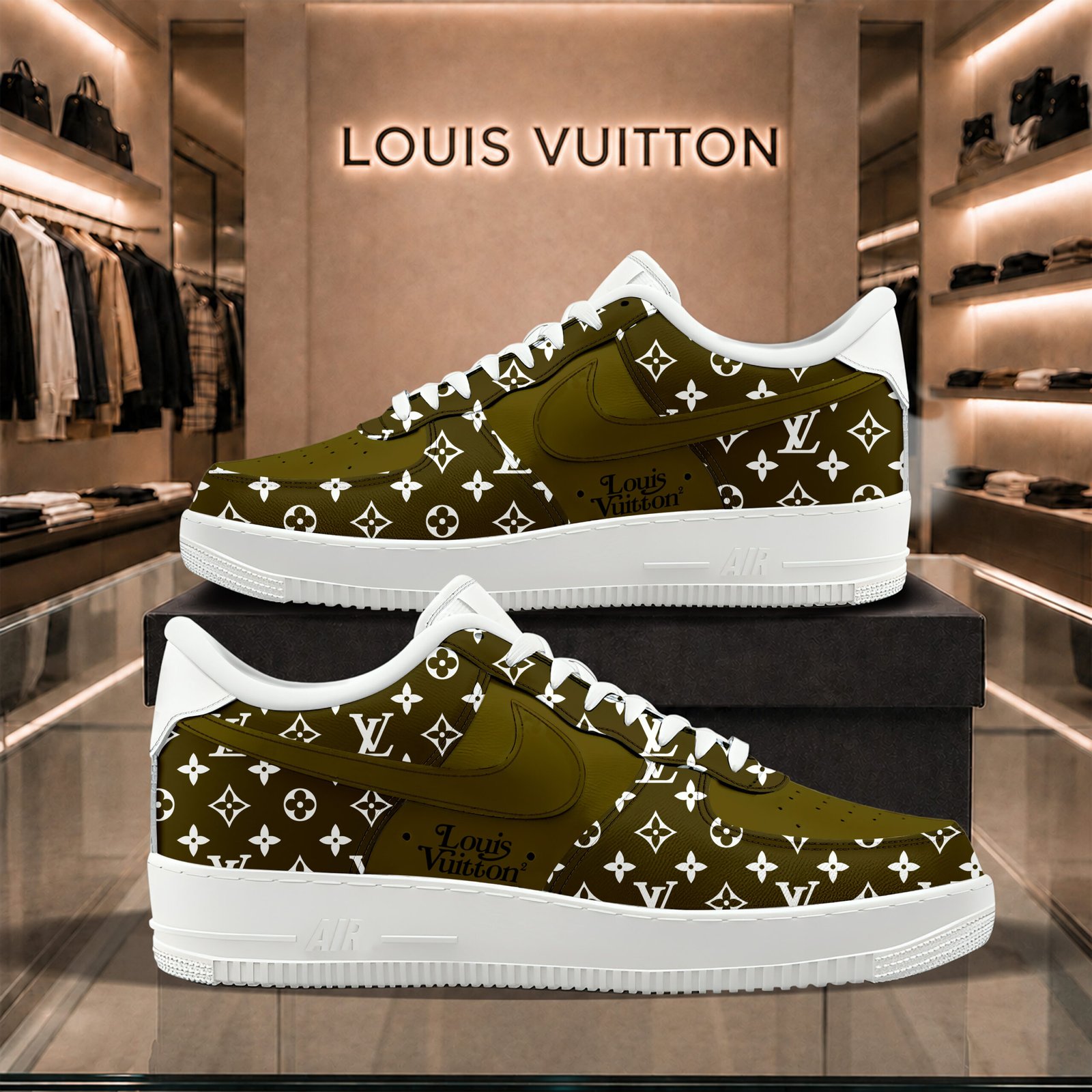 Luxury AF1 Sneakers Shoes - AFS51