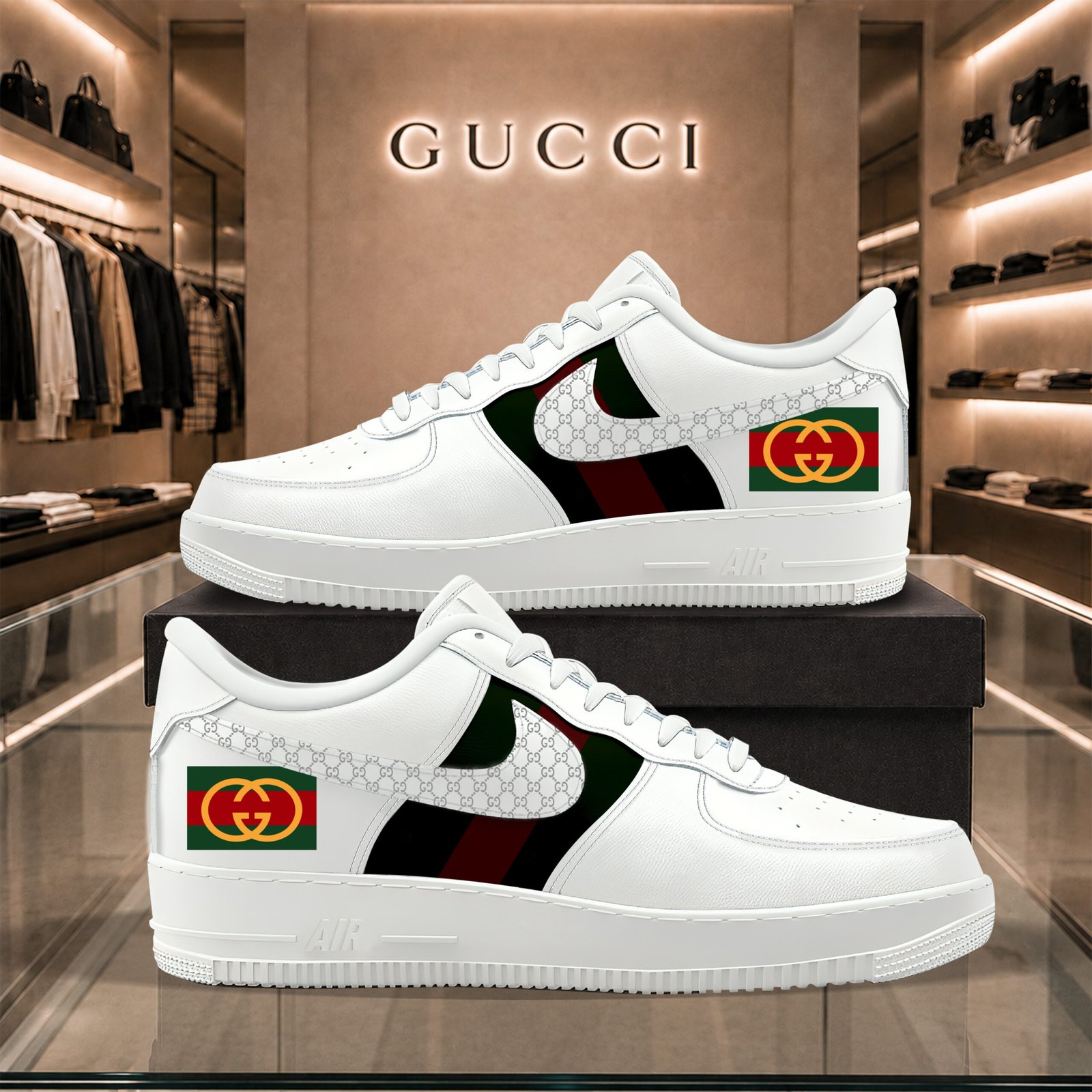 Luxury AF1 Sneakers Shoes - AFS54