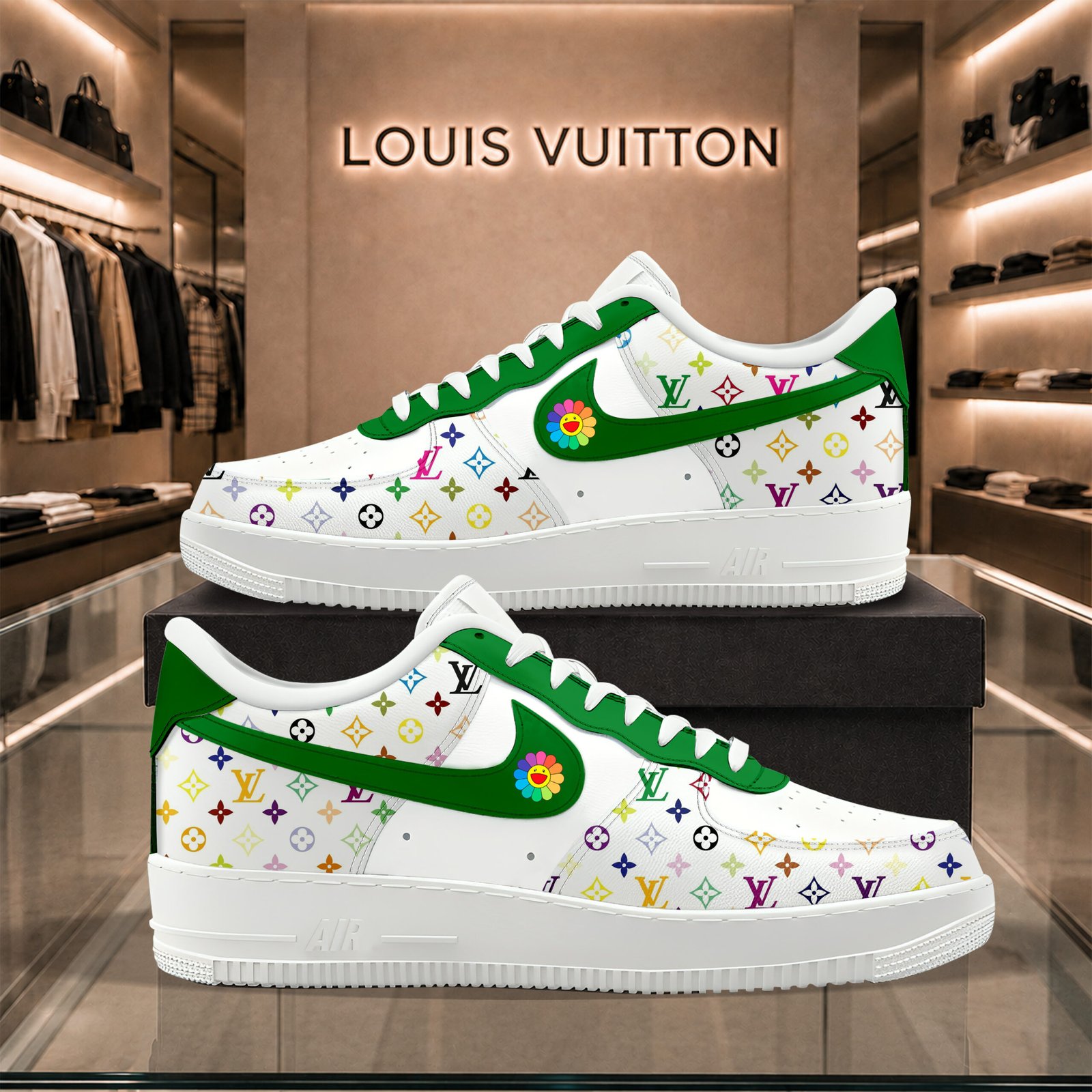 Luxury AF1 Sneakers Shoes - AFS58
