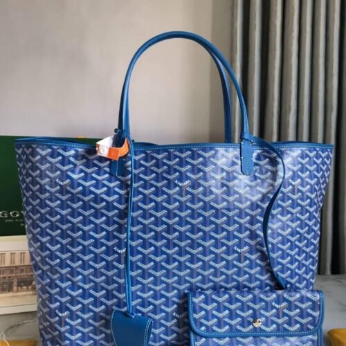 Goyard St Louis Tote Blue - GYL04