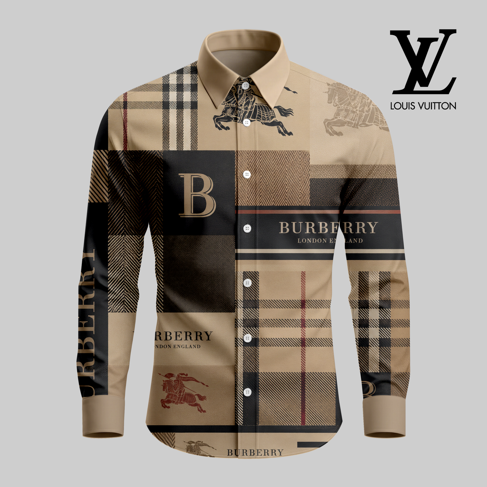 Premium Long Sleeve Button Shirt -BBL13